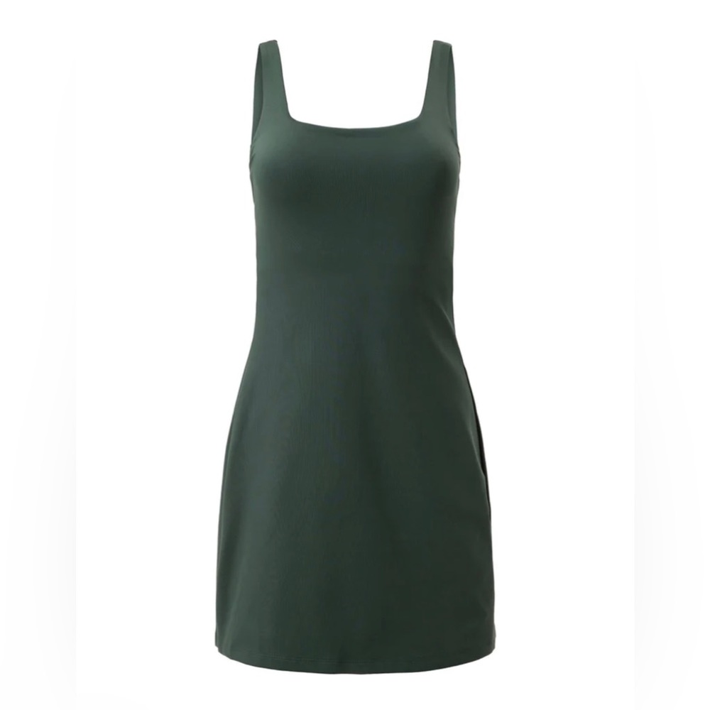 Girlfriend Collective Moss Tommy Dress | Size M